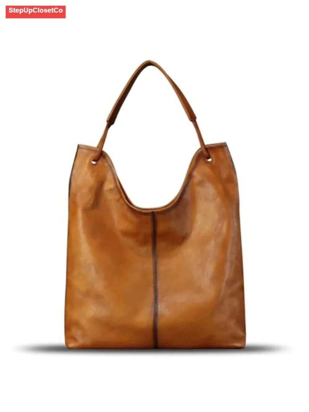 Genuine Leather Hobo Bag Large Tote Vintage Shoulder Satchel Purse Work